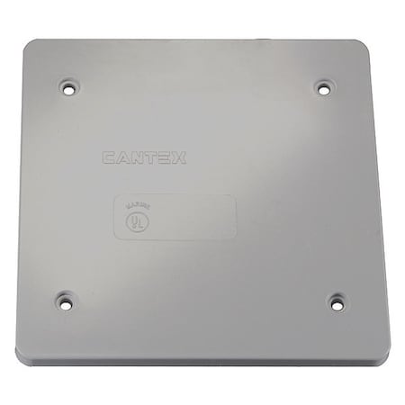 Cantex 2 -Gang Vertical Weatherproof Cover, 4-3/4" W, 4" H 5133410