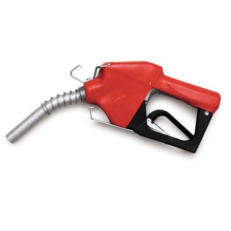 Fill-Rite 3/4" Automatic Fuel Nozzle - Red, Up To 15 GPM, Gasoline Use, Cast Aluminum Construction