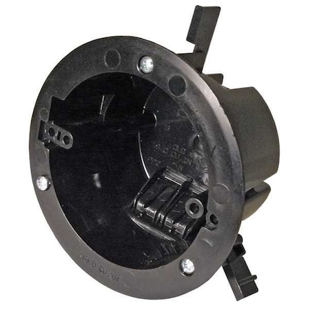 Cantex Electrical Box, 18 cu in, Ceiling Box Type, 1 Gang, Polycarbonate, Round Shape EZ18COR