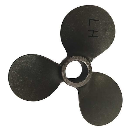 Zoro Select Propeller, 6 In, Lft Rotatn, 1.250 In Bore 550151c
