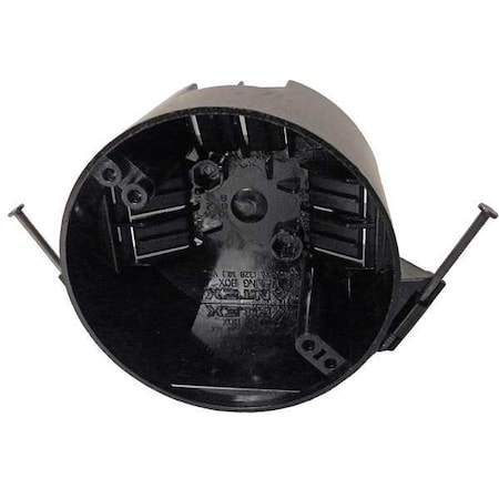 Cantex Electrical Box, 20 cu in, Ceiling Box Type, 2 Gangs, Polycarbonate, Round Shape EZ20CNR