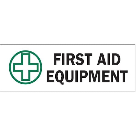 Brady First Aid Equipment, 10" W x 3-1/2" H, Rectangle, Polyester, 85360 85360