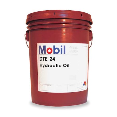 Mobil 5 gal Pail, Hydraulic Oil, 32 ISO Viscosity, 10 SAE 105466