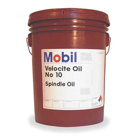 Mobil Mobil Velocite 10, Spindle Oil, 5 gal. 105481