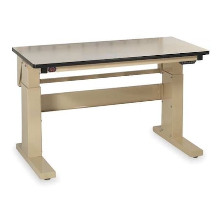Pro-Line Electric Workbenches, Laminate, 30" W, 30-1/2" to 46-1/2" Height, 1000 lb., Cantilever MVSII6030P