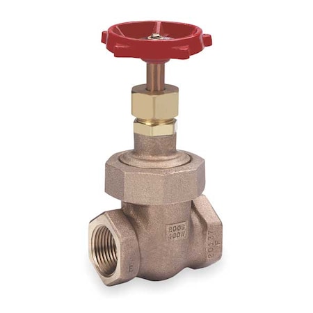 Milwaukee Valve Gate Valve, Class 200, 3/8 In. 1176 3/8"