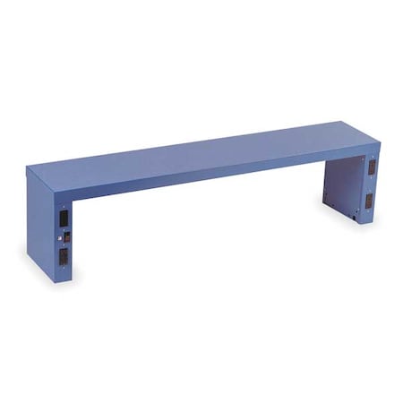 Vidmar Shelf Riser, 72 W x 12 D x 15 in. H, Blue WFS72P