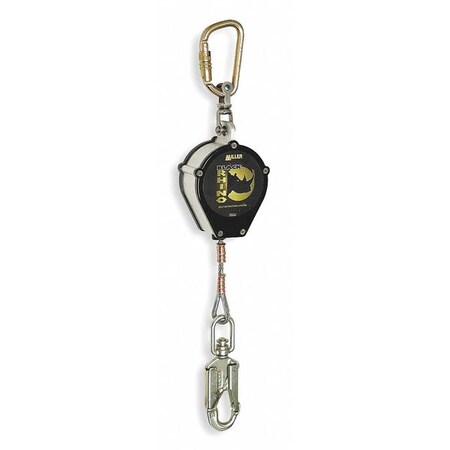 Miller Self Retracting Lifeline, 9 ft., 310 lb. Weight Capacity CFL-4/9FT