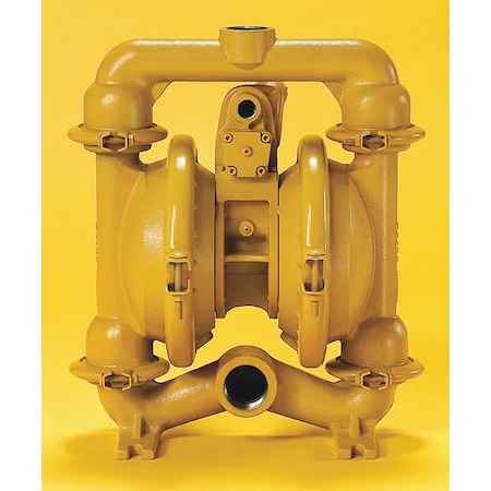 Versa-Matic Double Diaphragm Pump, Aluminum, Air Operated, Buna N, 70 GPM E4AA2R220-ATEX