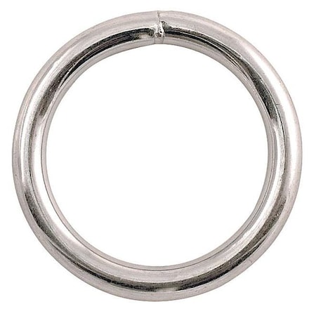 Lucky Line Connector, Welded Ring, Steel, Cap 450 lb 4GGL6
