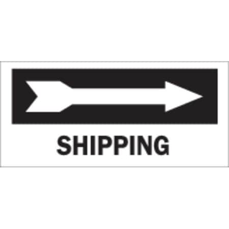 Brady Shipping, 14" W x 6-1/2" H, Rectangle, Fiberglass, 70525 70525