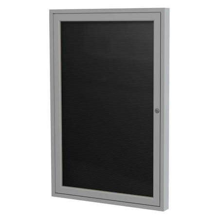 Ghent Message Center 36"H x 24"W, Black PA13624BX-BK