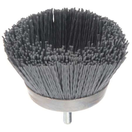 Weiler Cup Wire Brush, 2-3/4", 0.035" 97602