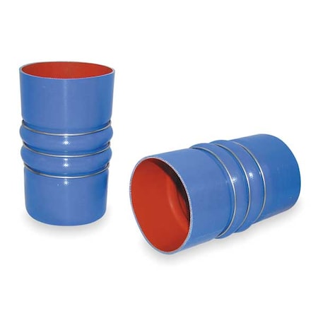 Zoro Select Charge Air Cooler Hose, ID 3 1/2 In, Blue 7753-0001