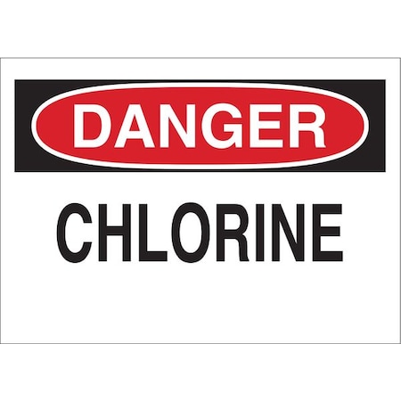Brady Danger Sign, 7 in H, 10 in W, Rectangle, English, 40877 40877