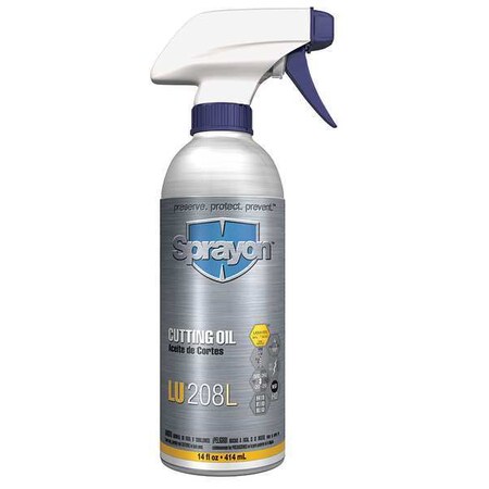 Sprayon Cutting Oil, 14 oz, Non-Aerosol Spray Btl SC0208LQ0 | Zoro