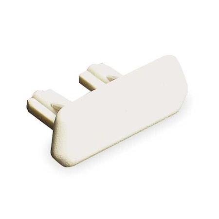 Legrand Blank End, Ivory, PVC, Ends 410B