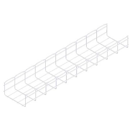 Cablofil Wire Mesh Cable Tray, 76 lb Capacity, Steel, Zinc Plated CF105/200EZ