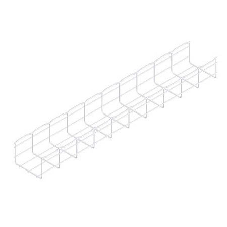 Cablofil Wire Mesh Cable Tray, 60 lb Capacity, Steel, Zinc Plated CF105/150EZ