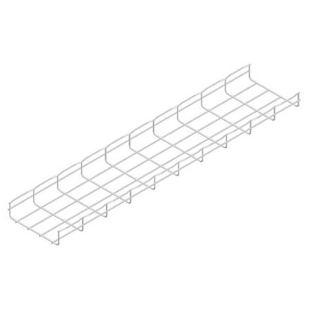 Cablofil Wire Mesh Cable Tray, 36 lb Capacity, Steel, Zinc Plated CF54/200EZ