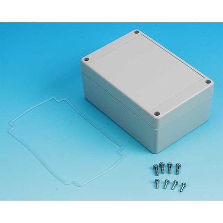 Box Enclosures Electrical Enclosures, 4.9 in H, 2.2 in D, 3.4 in W, 4, Polycarbonate BEN-30P