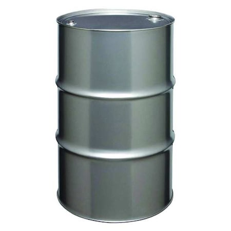Zoro Select Closed Head Transport Drum, 304 Stainless Steel, 55 gal, Unlined, Silver ST5503