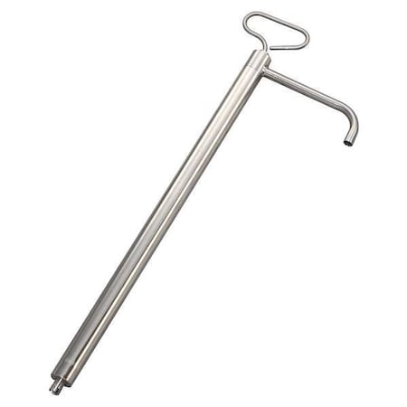 Dayton Hand Drum Pump, Stainless Steel, 9/16"OD 4HA31