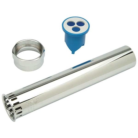 Zurn Flush Tube, 1 1/2 x 9 In P6000-A-AA-CP