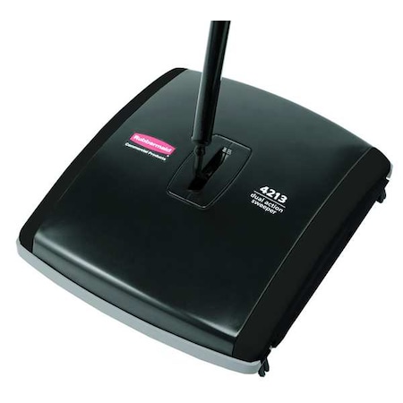 Rubbermaid Commercial Dual Action Floor Sweeper, 7-1/2" FG421388BLA