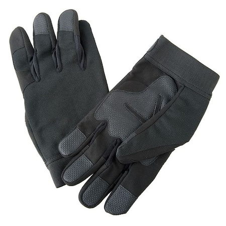 Zoro Select Anti-Vibration Gloves, M, Black, PR 4HDK6