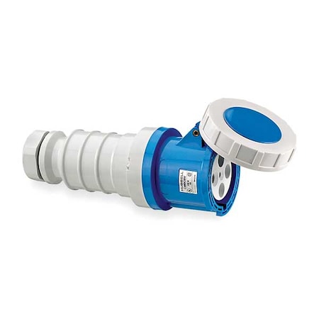 Hubbell Wiring Device-Kellems Pin and Sleeve Connector, 60A, 250V C460C9W
