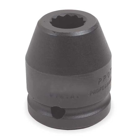Proto 3/4 " Drive Impact Socket Standard Socket, black oxide, Steel, 15/16 in J07515T