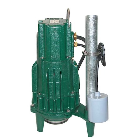 Zoeller Grinder Pump, Automatic, 2 HP, 230V 820-0011
