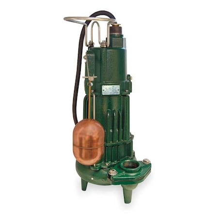 Zoeller 1 HP 2" Auto Explosion Proof Sewage Pump 230V Vertical DX284