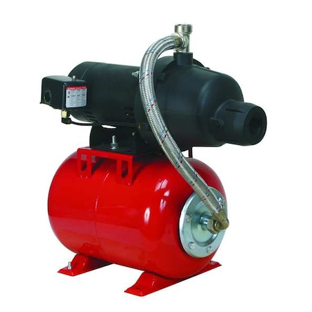 Dayton Shallow Well Jet Pump, Plastic, 1/2 HP 4HEZ9