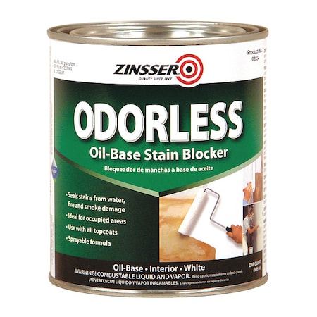Zinsser 1 qt. White Water/Oil Primer 3954