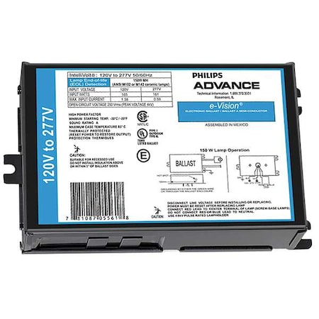 ADVANCE PHILIPS ADVANCE 150 W, 1 Lamp HID Ballast IMH-150-H-LF