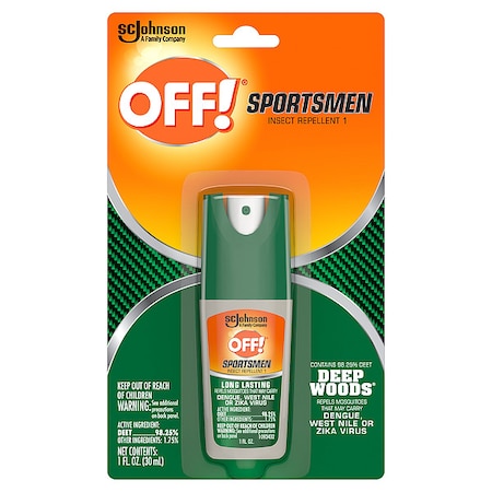 Off Insect Repellent, Pump Spray, 1 oz. Weight 317188