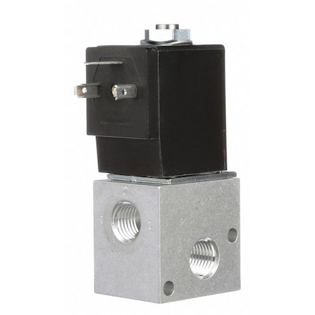 Aro Solenoid Air Control Valve, 1/4 In, 12VDC CAT77S-012-D