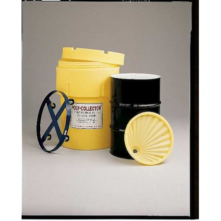 Enpac Spill System, Plastic Drum, 103 Gal 8080-YE