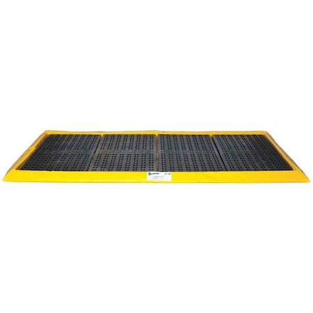 Enpac SpillTray, Yellow/Black, Rectangle, 48gal 5775-YE-G