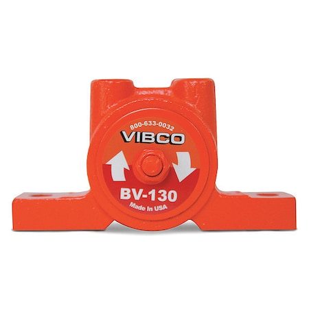 Vibco Pneumatic Vibrator, 80 lb, 19,000vpm, 60psi BV-130