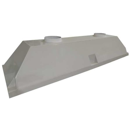 Hemco Ducted Hood, Island Canopy, 96Wx30Dx18H 23080