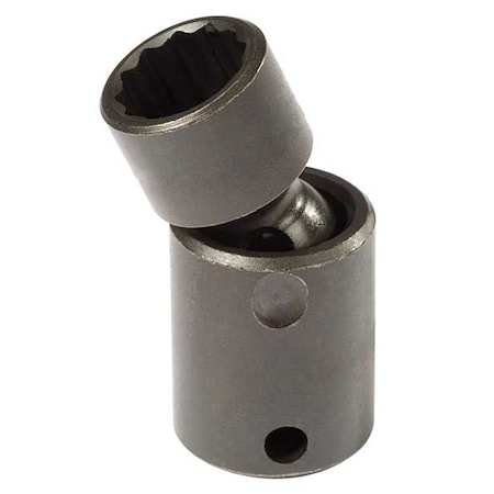 Proto 3/8 in Drive Flex Impact Socket 18 mm Size 12 pt Standard Depth, Black Oxide J77518MP