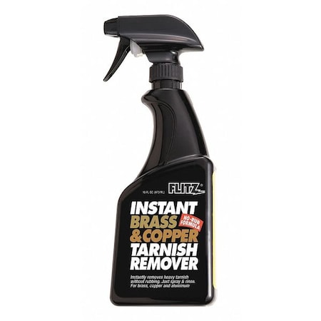 Flitz Tarnish Remover, Size 16 oz., Spray Bottle BC 01806