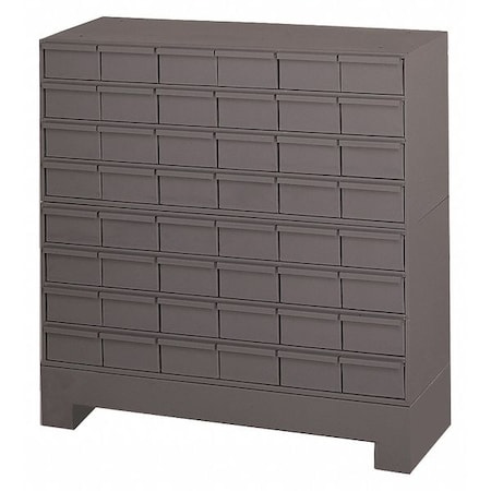 Durham Mfg Prime Cold Rolled Steel, Drawer Bin Cabinet, 12 1/4 in D x 33 3/4 in H x 34 in W 017-95