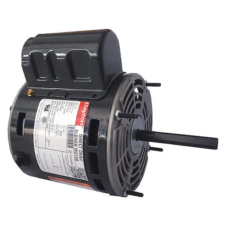 Dayton Motor, PSC, 1/6 HP, 1650 RPM, 115V, 48Y, OAO 4HZ60