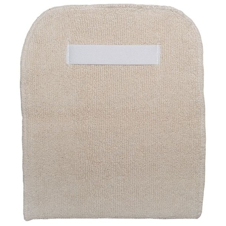 CONDOR Bakers Pad, White, Terry Cloth 4JD55