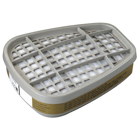 3M Olive Bayonet Multi Gas/Organic Vapor Cartridge 6006