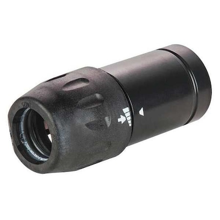 TRANSAIR Tubing Fitting, Polyamide, Black 6666 25 40